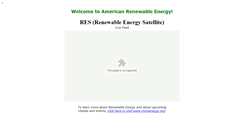 Desktop Screenshot of americanrenewableenergy.org